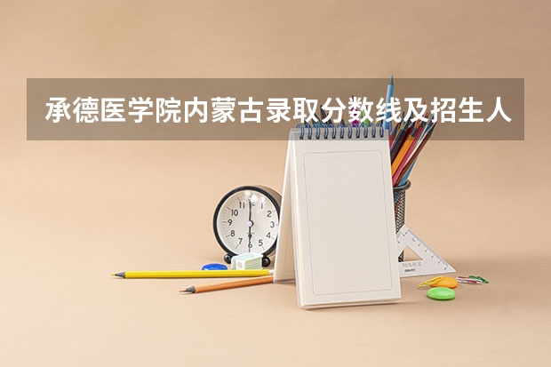 承德医学院内蒙古录取分数线及招生人数是多少