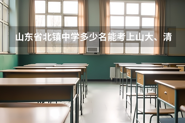 山东省北镇中学多少名能考上山大、清华北大等名牌大学?
