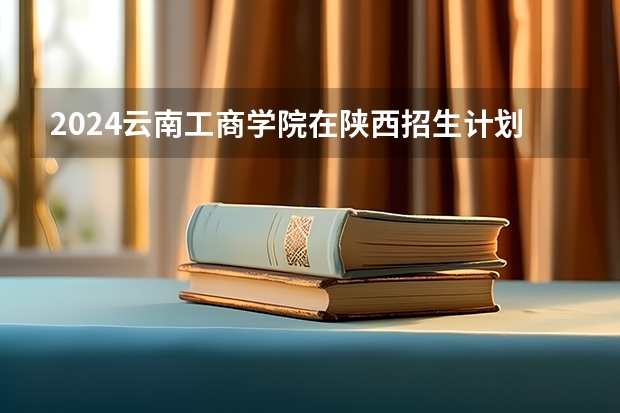 2024云南工商学院在陕西招生计划