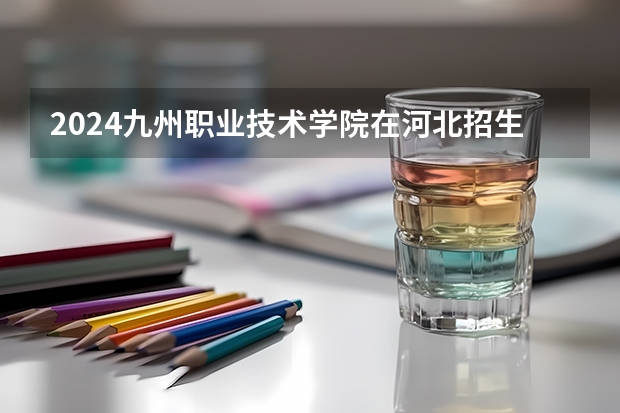 2024九州职业技术学院在河北招生计划