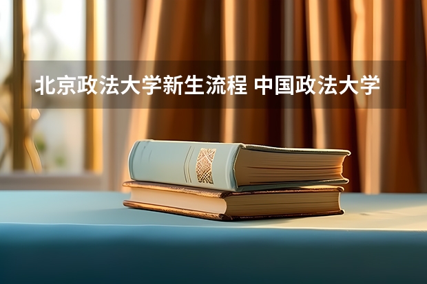 北京政法大学新生流程 中国政法大学新生的提问,急!!