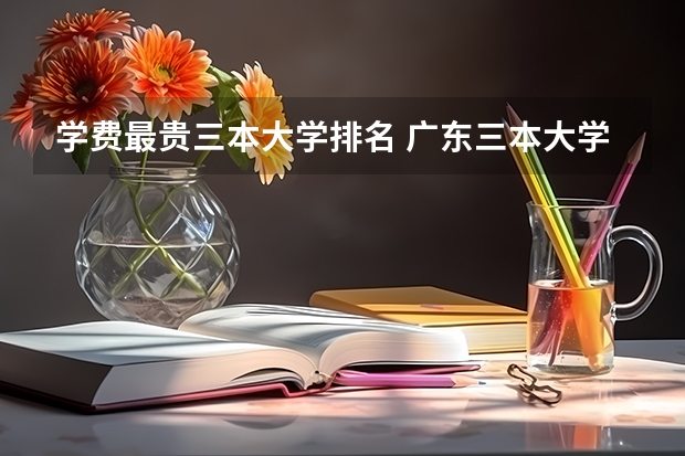 学费最贵三本大学排名 广东三本大学排名及分数线