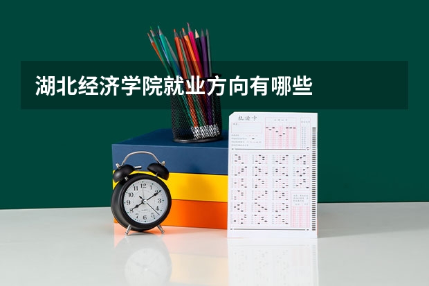 湖北经济学院就业方向有哪些