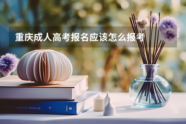 重庆成人高考报名应该怎么报考