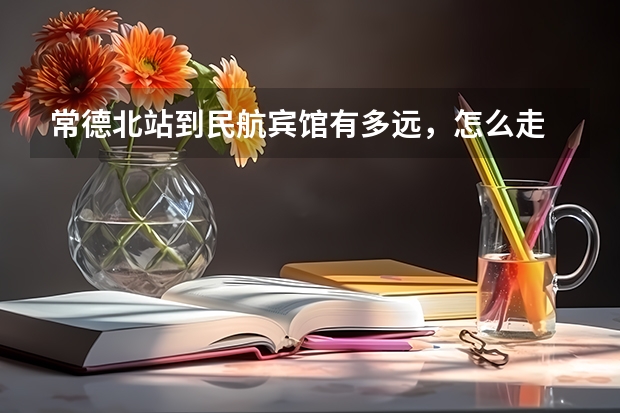 常德北站到民航宾馆有多远，怎么走