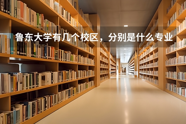 鲁东大学有几个校区，分别是什么专业的？
