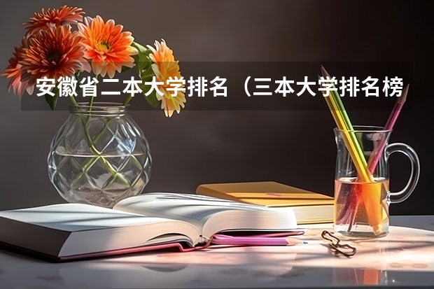 安徽省二本大学排名（三本大学排名榜 全国最好的三本学校）