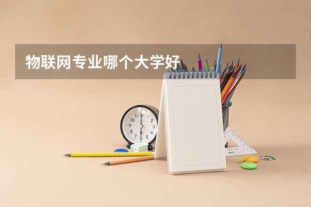 物联网专业哪个大学好