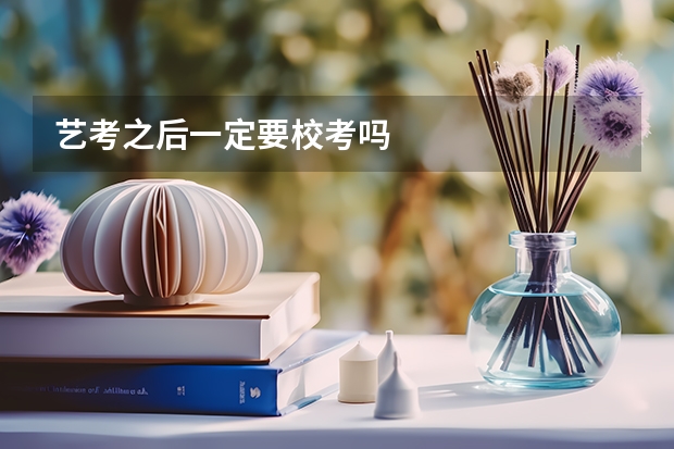 艺考之后一定要校考吗