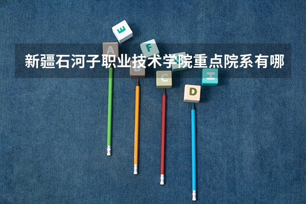 新疆石河子职业技术学院重点院系有哪些？