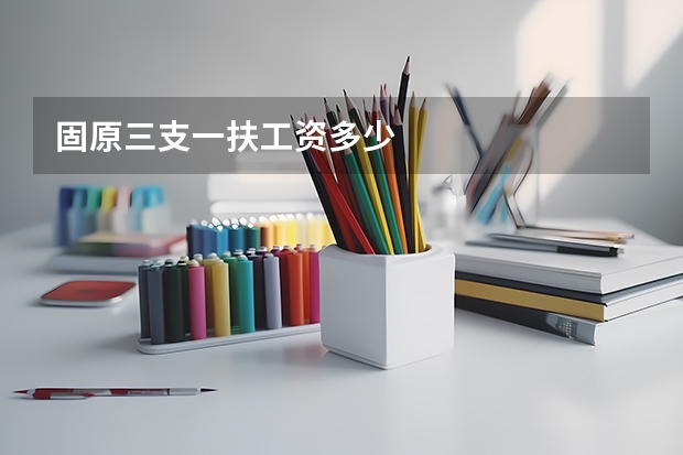 固原三支一扶工资多少