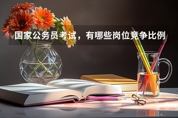 国家公务员考试,有哪些岗位竞争比例很小