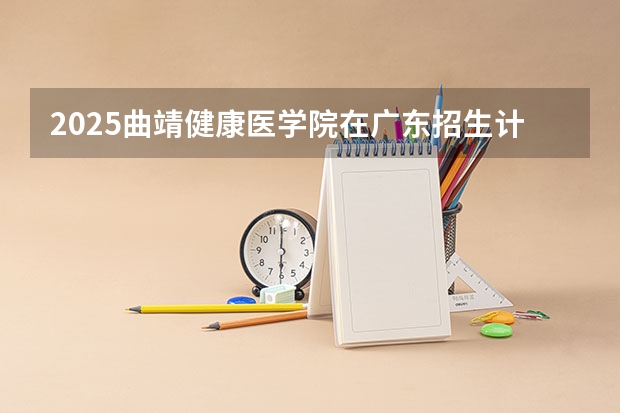 2025曲靖健康医学院在广东招生计划一览表