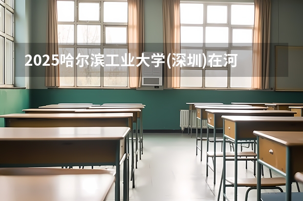 2025哈尔滨工业大学(深圳)在河北招生计划一览表