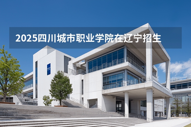 2025四川城市职业学院在辽宁招生计划一览表