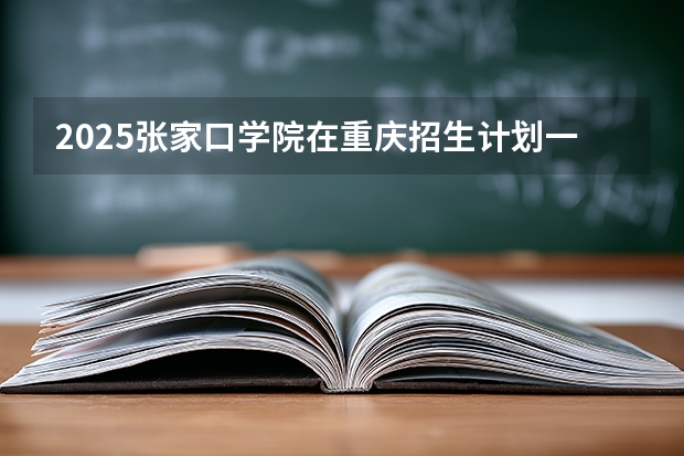 2025张家口学院在重庆招生计划一览表
