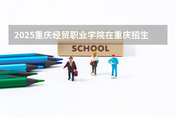 2025重庆经贸职业学院在重庆招生计划一览表