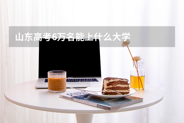 山东高考6万名能上什么大学