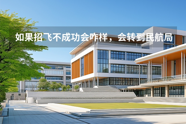 如果招飞不成功会咋样，会转到民航局还是重读高中（民航局招飞填报志愿网站是怎样的）