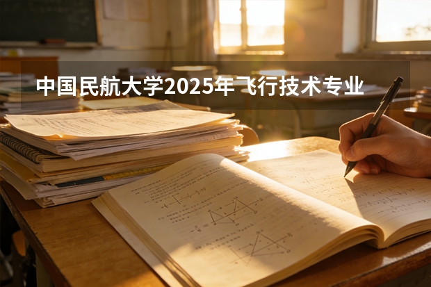 中国民航大学2025年飞行技术专业报考须知 空军招飞过了但分数没过会不会影响民航录取