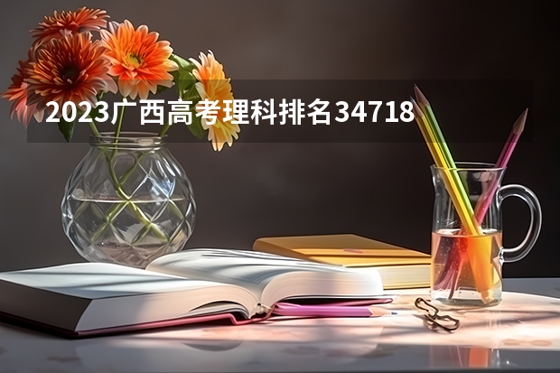 2023广西高考理科排名34718的考生可以报什么大学 历年录取分数线