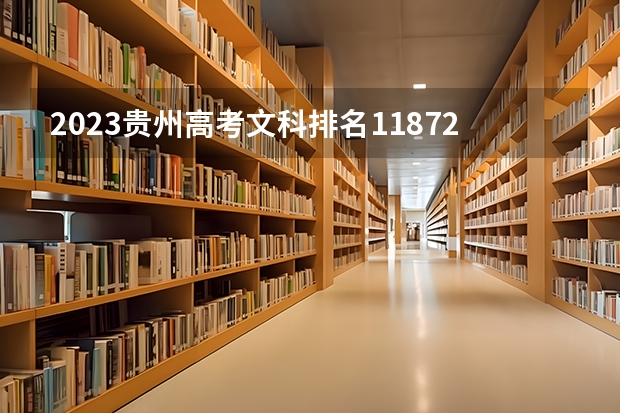 2023贵州高考文科排名118729的考生可以报什么大学 历年录取分数线